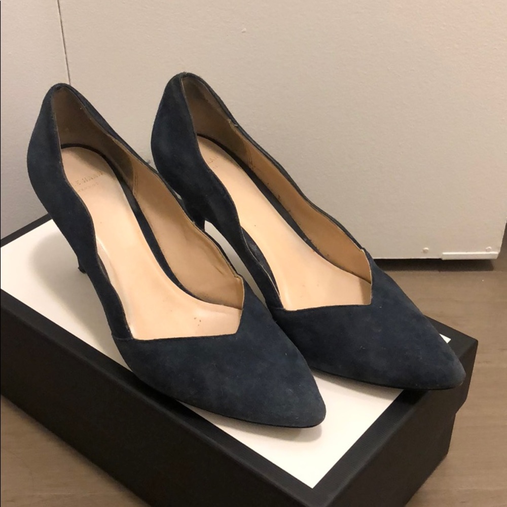 Cole Haan- scalloped heels (2.7in)/ usual size 7.5
